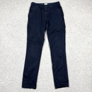 Sunspel Pants Mens 28x32 Chino‎ Straight Stretch Cotton Trouser England 1860